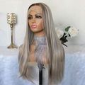 Lace Front Wig - Highlight Blonde Straight