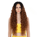 Long Curly Hair Lace Front Wig - Afro Kinky Curly Style
